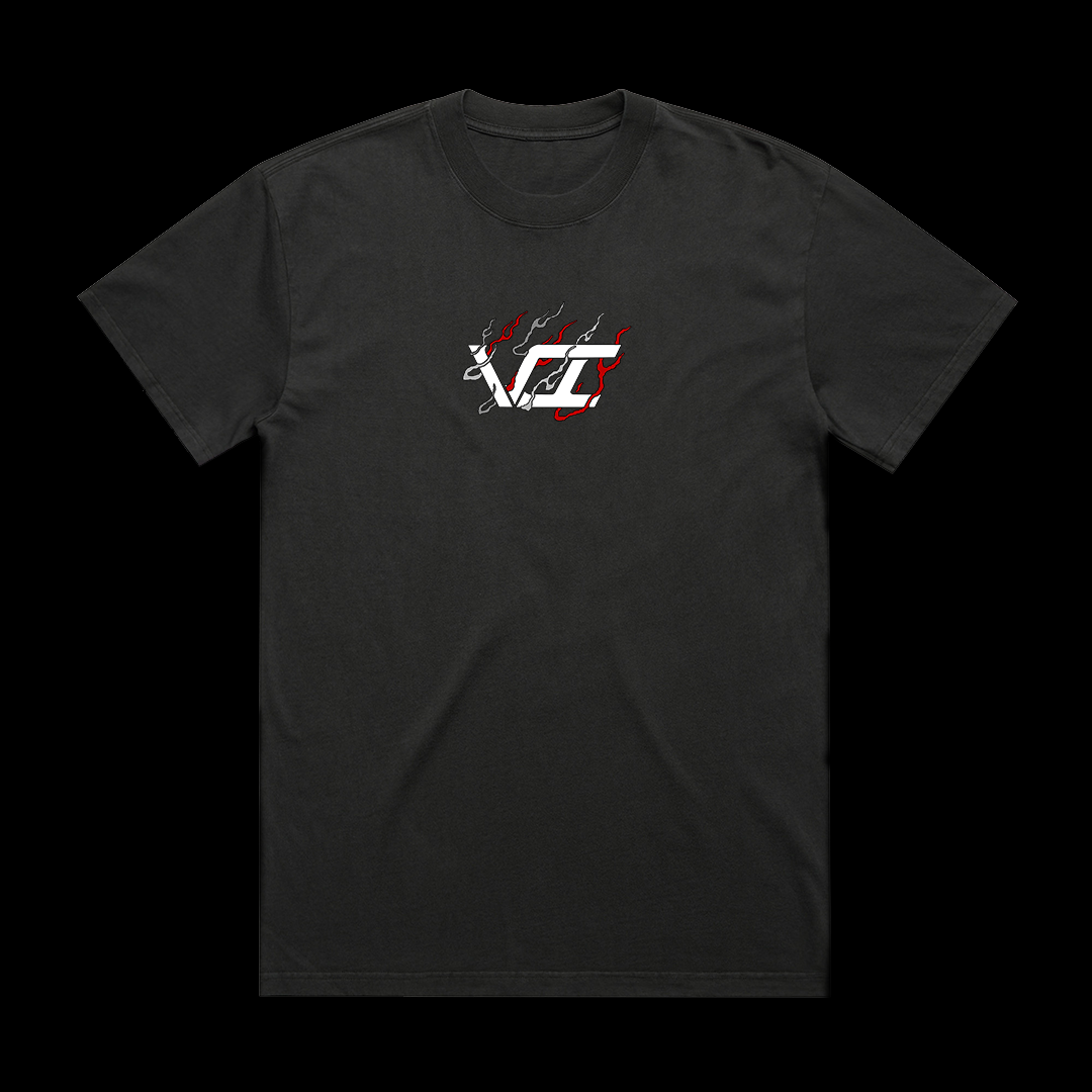 VALE INC. FLAME T-SHIRT BLACK