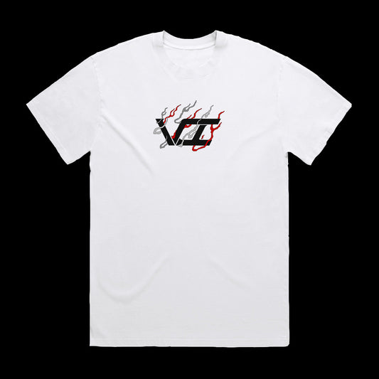VALE INC. FLAME T-SHIRT WHITE